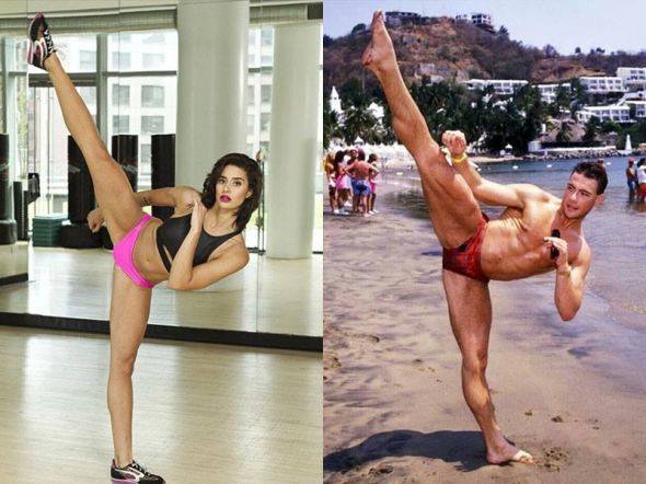 Ван Даммийн охин аавынхаа авьяасыг өвлөжээ